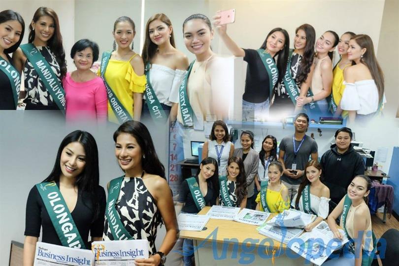 Miss Philippines Earth 2017 contestants exciting Media Tour